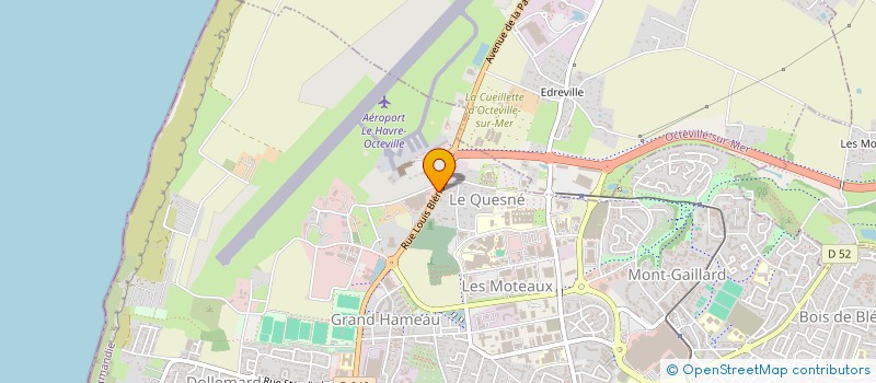 localisation de l'entreprise MONSIEUR NICOLAS DECHAMPS à LE HAVRE