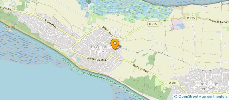 localisation de l'entreprise MONSIEUR NICOLAS DECIS à LA COUARDE-SUR-MER