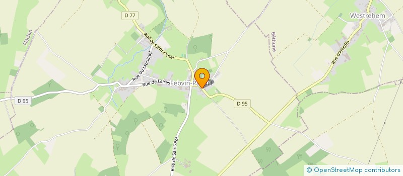 localisation de l'entreprise MONSIEUR NICOLAS DECOOPMAN à LIGNY-LES-AIRE