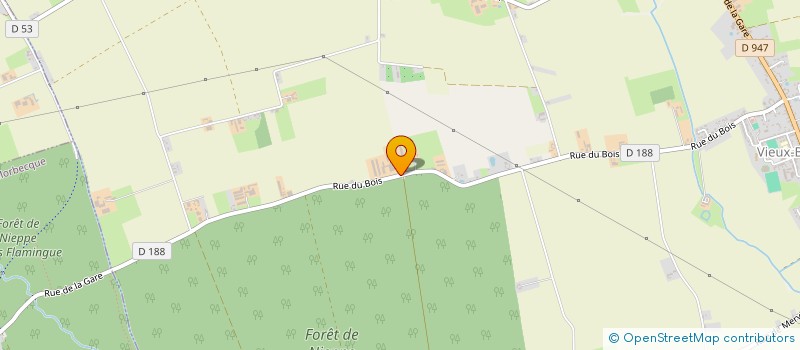 localisation de l'entreprise MONSIEUR NICOLAS DECRIEM  VIEUX-BERQUIN