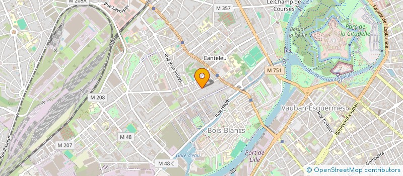 localisation de l'entreprise MONSIEUR NICOLAS DECROCK à LILLE
