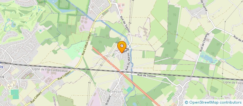 localisation de l'entreprise MONSIEUR NICOLAS DEFFONTAINE  FACHES-THUMESNIL