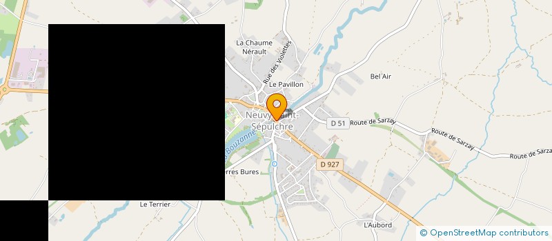 localisation de l'entreprise MONSIEUR NICOLAS DEGRELLE à NEUVY-SAINT-SEPULCHRE
