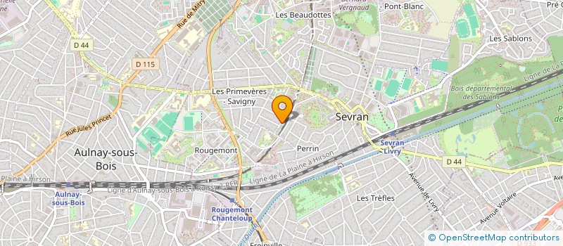 localisation de l'entreprise MONSIEUR NICOLAS DEHAYES à SEVRAN