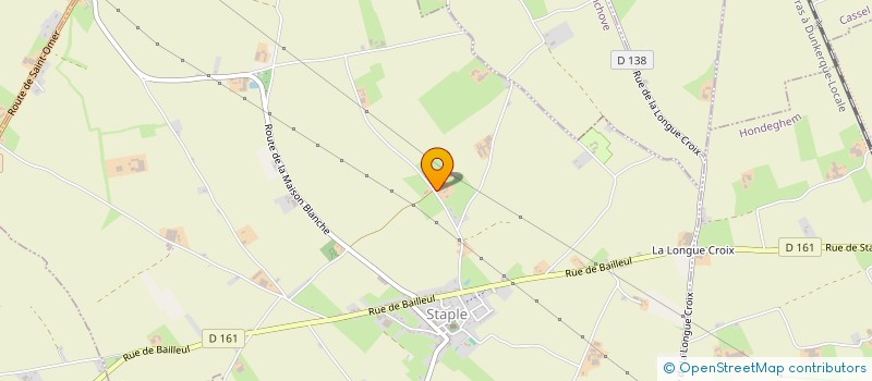 localisation de l'entreprise MONSIEUR NICOLAS DEKEISTER  STAPLE