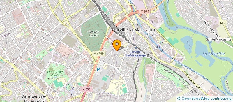 localisation de l'entreprise MONSIEUR NICOLAS DEL  JARVILLE-LA-MALGRANGE