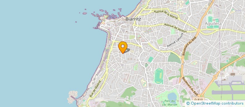 localisation de l'entreprise MONSIEUR NICOLAS DEL PUERTO à BIARRITZ
