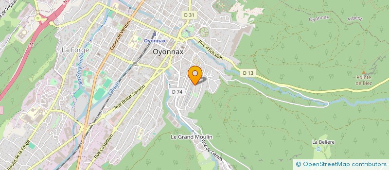 localisation de l'entreprise MONSIEUR NICOLAS DELACOUR à OYONNAX
