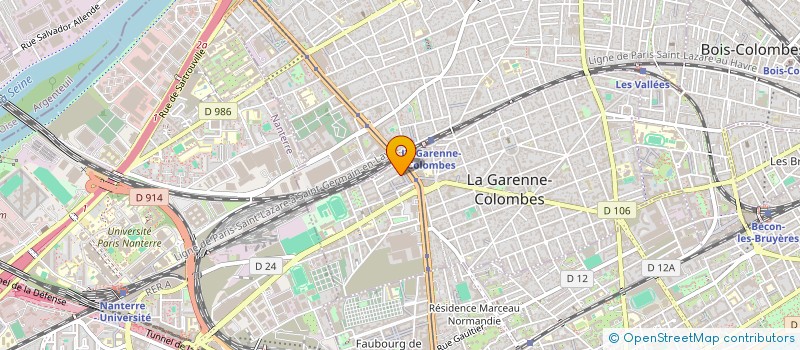 localisation de l'entreprise MONSIEUR NICOLAS DELANNOI à LA GARENNE-COLOMBES