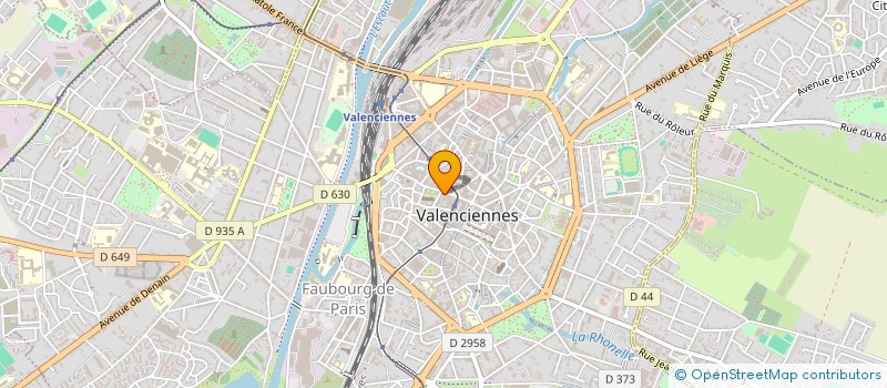 localisation de l'entreprise MONSIEUR NICOLAS DELANNOY  VALENCIENNES