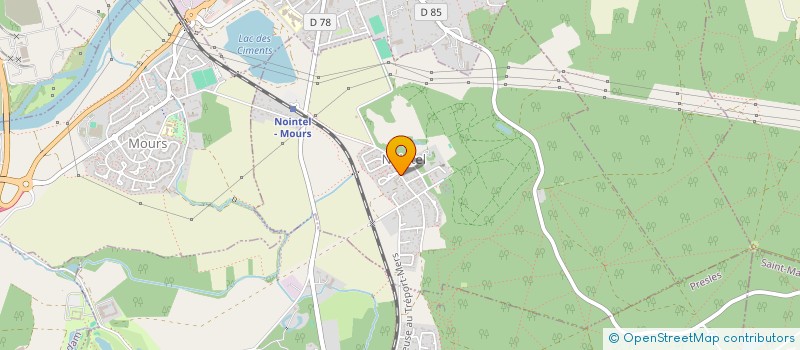 localisation de l'entreprise MONSIEUR NICOLAS DELANSORNE  NOINTEL