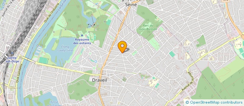 localisation de l'entreprise MONSIEUR NICOLAS DELAPLACE à DRAVEIL
