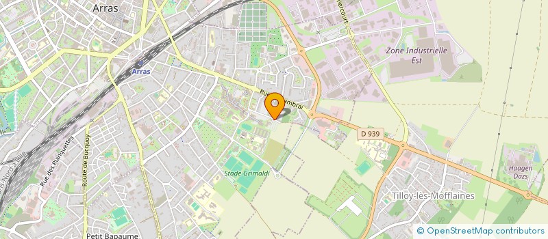 localisation de l'entreprise MONSIEUR NICOLAS DELAUTRE à ARRAS