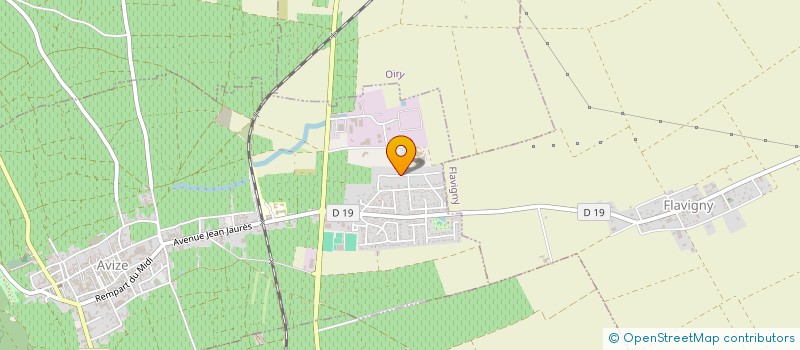 localisation de l'entreprise MONSIEUR NICOLAS DELAVOURAS  AVIZE