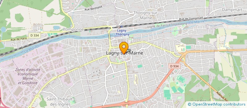 localisation de l'entreprise MONSIEUR NICOLAS DELAY à LAGNY-SUR-MARNE