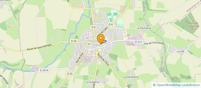 localisation de l'entreprise MONSIEUR NICOLAS DELAYE à LES MONTS D'AUNAY