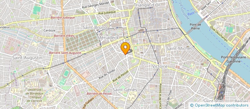 localisation de l'entreprise MONSIEUR NICOLAS DELBY  BORDEAUX