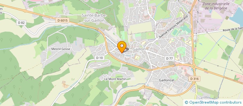 localisation de l'entreprise MONSIEUR NICOLAS DELCLOY à GAILLON
