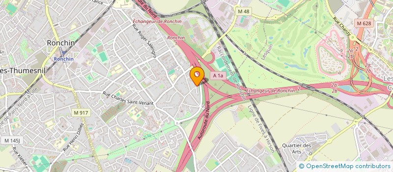 localisation de l'entreprise MONSIEUR NICOLAS DELCOURT  RONCHIN