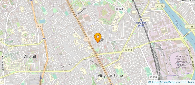 localisation de l'entreprise MONSIEUR NICOLAS DELEPLACE  VITRY-SUR-SEINE