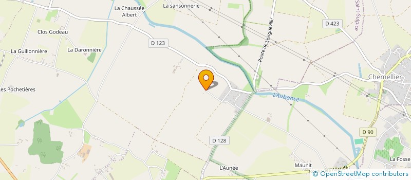 localisation de l'entreprise MONSIEUR NICOLAS DELHAYE à LES GARENNES SUR LOIRE