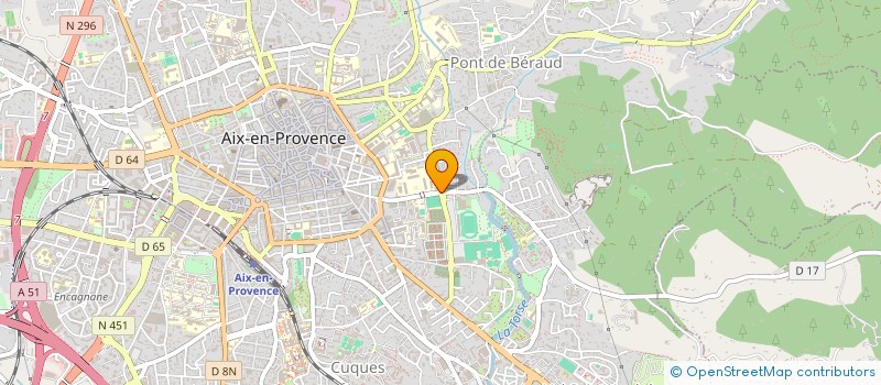 localisation de l'entreprise MONSIEUR NICOLAS DELHOMMEAU à AIX-EN-PROVENCE