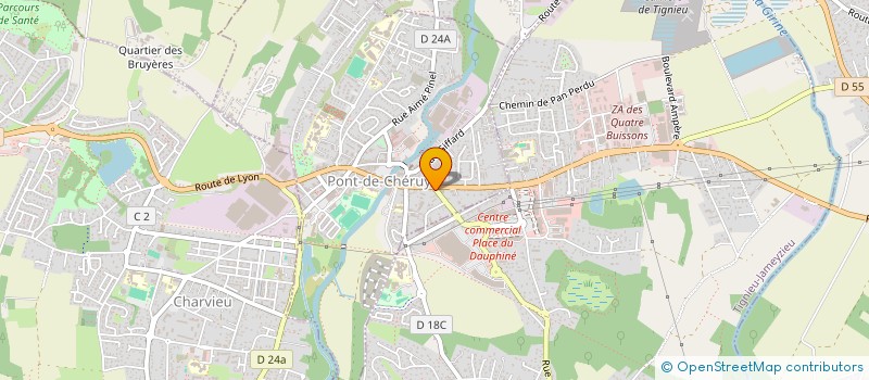 localisation de l'entreprise MONSIEUR NICOLAS DELLA VALLE  PONT-DE-CHERUY