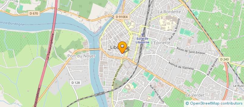 localisation de l'entreprise MONSIEUR NICOLAS DELOL à LIBOURNE