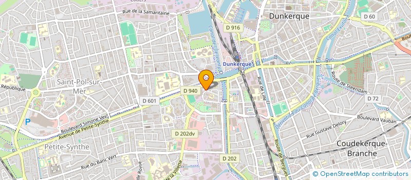 localisation de l'entreprise MONSIEUR NICOLAS DELOOF à DUNKERQUE