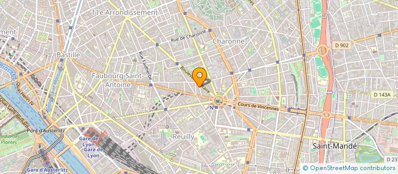 localisation de l'entreprise MONSIEUR NICOLAS DELORME  PARIS