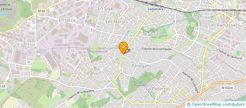 localisation de l'entreprise MONSIEUR NICOLAS DELORT  TOURNEFEUILLE