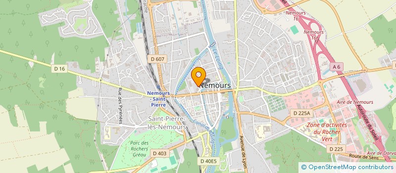 localisation de l'entreprise MONSIEUR NICOLAS DELOUCHE à NEMOURS