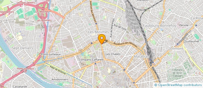 localisation de l'entreprise MONSIEUR NICOLAS DELPEYROU à TOULOUSE