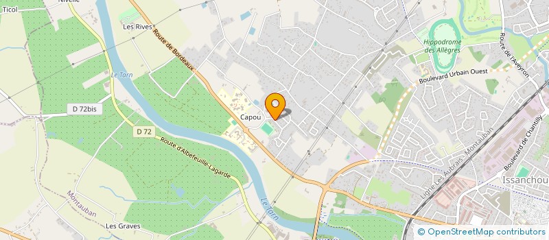 localisation de l'entreprise MONSIEUR NICOLAS DELPOUX  MONTAUBAN