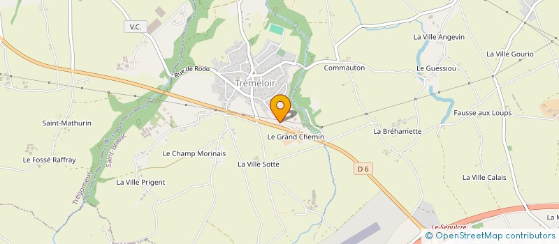 localisation de l'entreprise MONSIEUR NICOLAS DELVALLEE  PORDIC