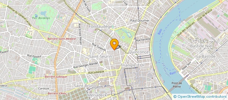 localisation de l'entreprise MONSIEUR NICOLAS DEMAGNY  BORDEAUX