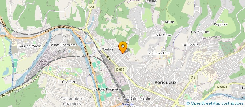 localisation de l'entreprise MONSIEUR NICOLAS DEMARTHON à PERIGUEUX
