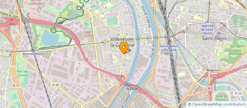 localisation de l'entreprise MONSIEUR NICOLAS DEMENOU à VILLENEUVE-LA-GARENNE