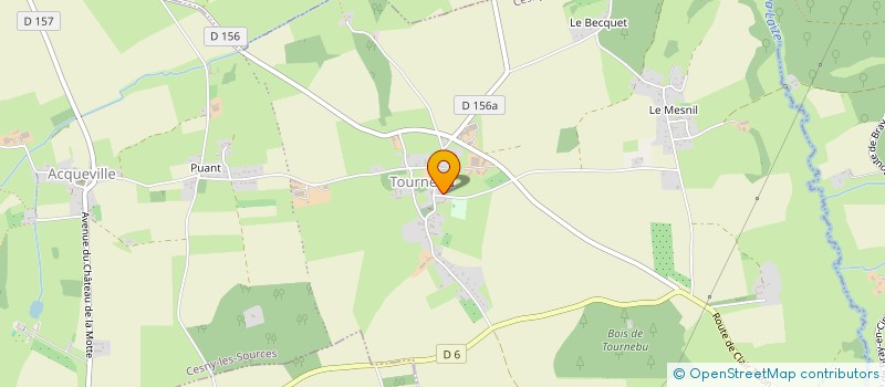 localisation de l'entreprise MONSIEUR NICOLAS DEMERRE  CESNY-LES-SOURCES