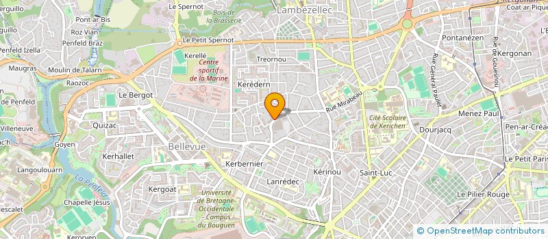 localisation de l'entreprise MONSIEUR NICOLAS DEMERSCASTEL à BREST