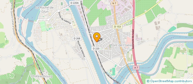 localisation de l'entreprise MONSIEUR NICOLAS DENAT à PONT-DE-L'ISERE