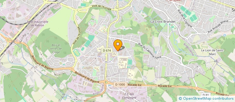 localisation de l'entreprise MONSIEUR NICOLAS DENIGOT à ANGOULEME