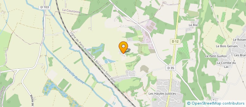 localisation de l'entreprise MONSIEUR NICOLAS DENIS à MOUTHIERS-SUR-BOEME