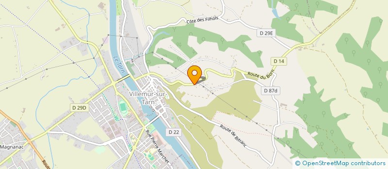 localisation de l'entreprise MONSIEUR NICOLAS DENIS  VILLEMUR-SUR-TARN