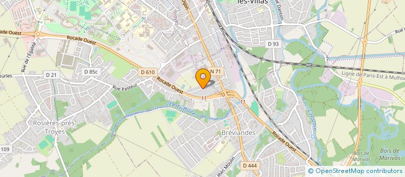 localisation de l'entreprise MONSIEUR NICOLAS DENIS PIERRE MASSON  ROSIERES-PRES-TROYES