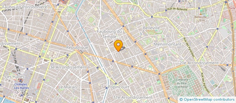 localisation de l'entreprise MONSIEUR NICOLAS DENOIZE  PARIS