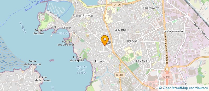 localisation de l'entreprise MONSIEUR NICOLAS DENOLLE  SAINT-MALO