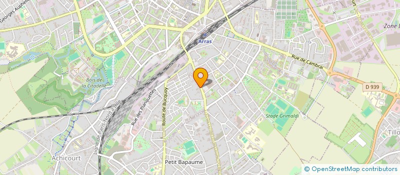 localisation de l'entreprise MONSIEUR NICOLAS DEPARETERE à ARRAS