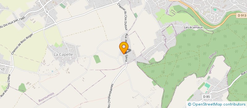 localisation de l'entreprise MONSIEUR NICOLAS DEPIERRE  BOSROUMOIS