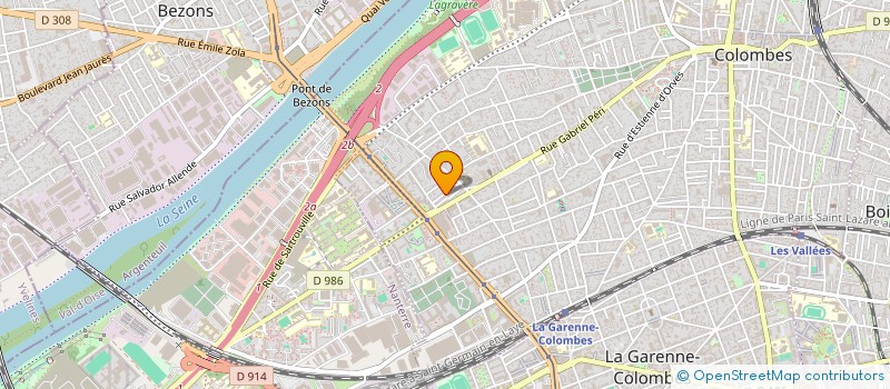localisation de l'entreprise MONSIEUR NICOLAS DEPLUS à COLOMBES
